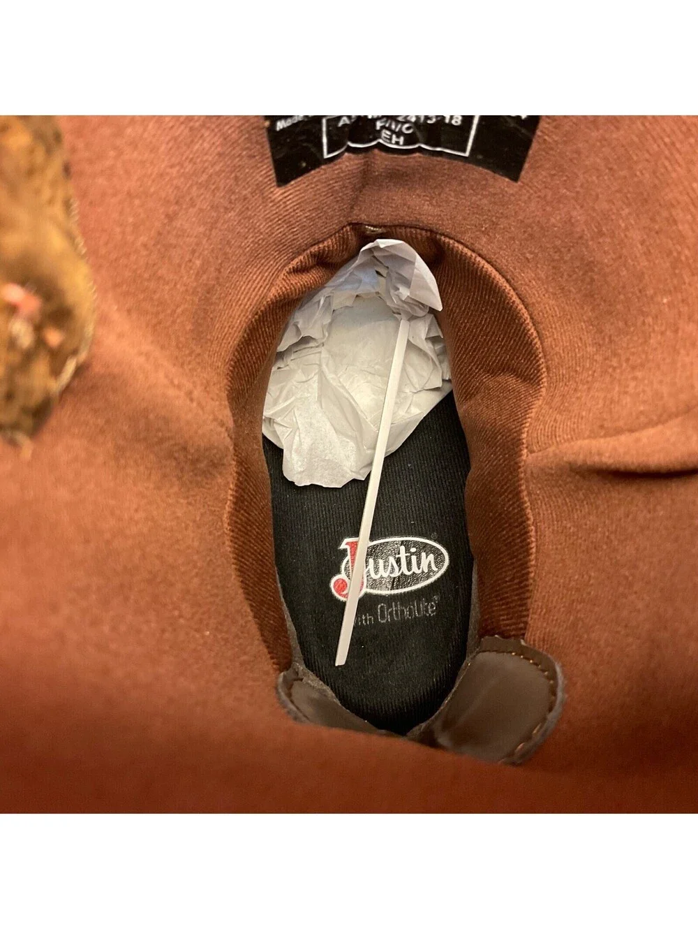 Justin Women's Pull-On Rural Comp Toe Western Boots SE4357 Chocolate Size 11B